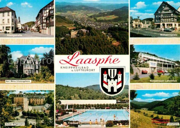 Bad Laasphe Königstrasse Karl Weiss Erholungsheim S
