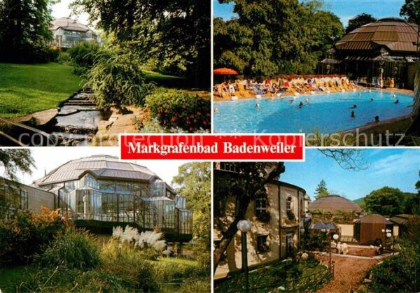Badenweiler Markgrafenbad Heilbad Kurort Schwarzwal