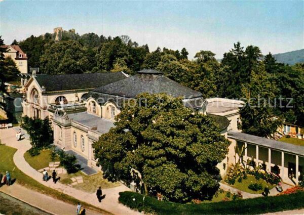 Badenweiler Markgrafenbad Burgruine Kurort im Schwa