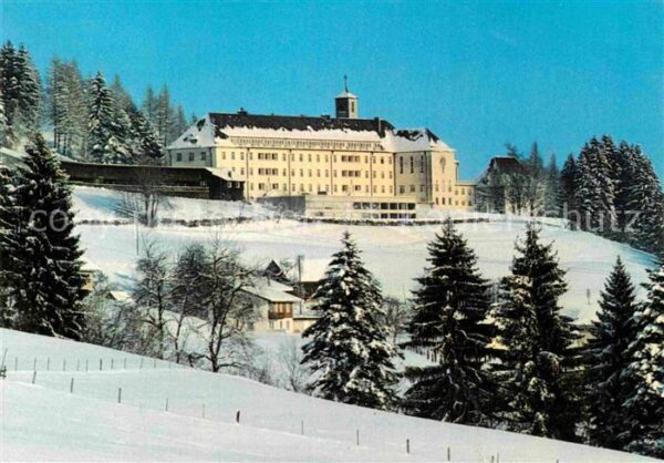 Lindenberg Allgaeu Kurklinik der LVA Schwaben Winterpanora