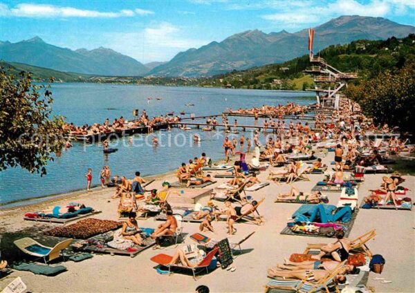 Millstatt Millstaettersee Strandbad Alpen
