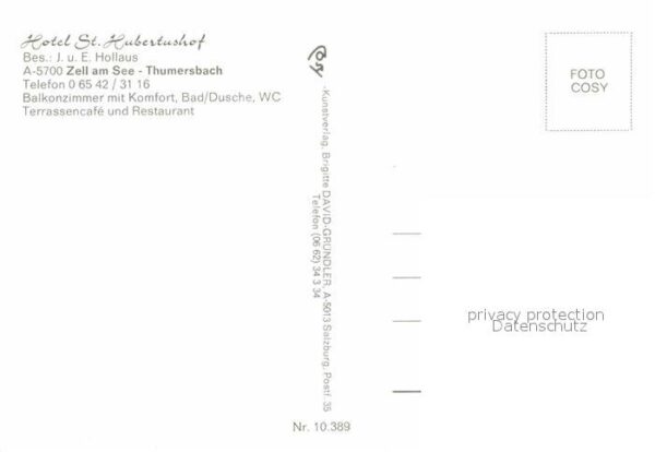 Zell See Hotel St Hubertushof Kitzsteinhorn Hohe – Bild 2