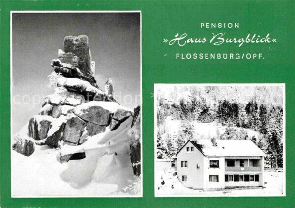 Flossenbuerg Pension Haus Burgblick Winterimpression