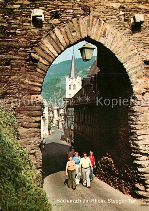 Bacharach Rhein Steeger Tor