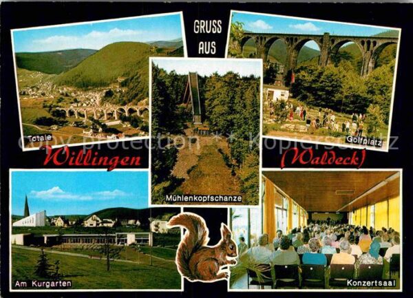 Willingen Sauerland Totale Minigolf Viadukt Kurgarten Konze