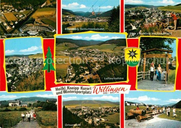 Willingen Sauerland Sauerlandstern Ettelsberg Schwebebahn K