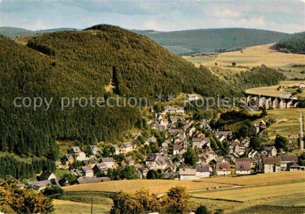 Willingen Sauerland Panorama Heilklimatischer Kurort Viaduk
