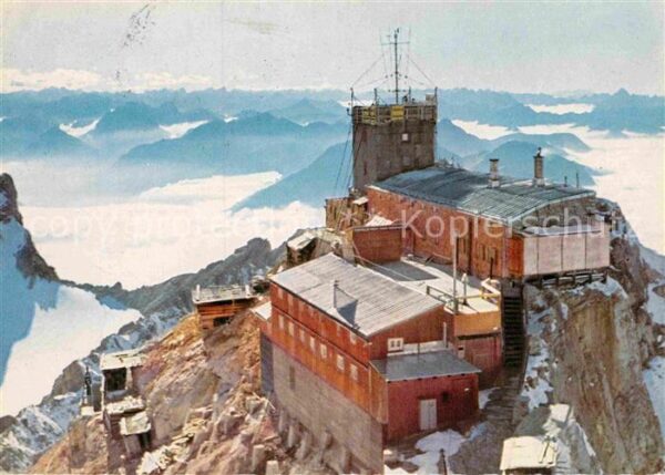 Zugspitze Gipfelstation Zugspitzbahn Münchner Hau