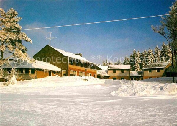 Usseln Familienferienstätte im Winter