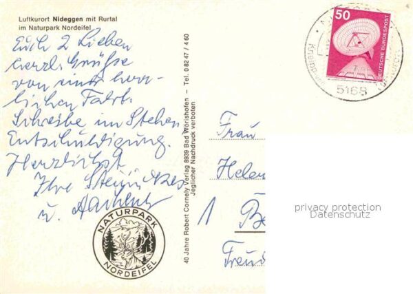 Nideggen Eifel Teilansichten Luftkurort im Rurtal Burg – Bild 2