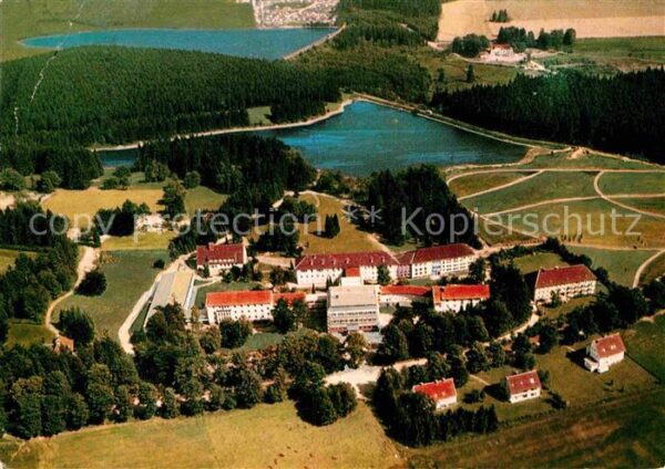 Clausthal-Zellerfeld Kurklinik Am Hasenbach Fliegeraufnahme