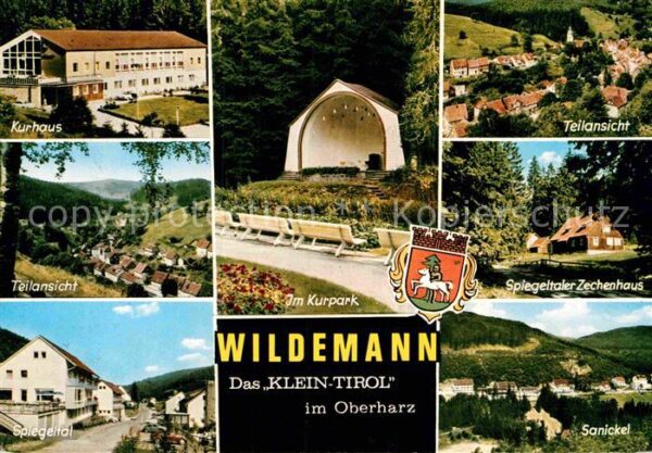 Wildemann Kurhaus Kurpark Musikpavillon Spiegelta