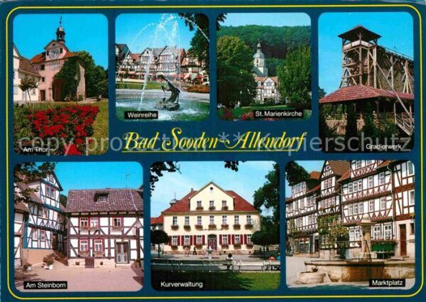 Bad Sooden-Allendorf Am Thor Steinborn Fachwerkhäuser Weinre