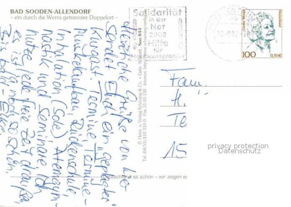Bad Sooden-Allendorf Am Thor Steinborn Fachwerkhäuser Weinre – Bild 2