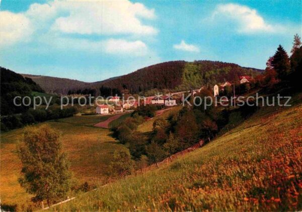 Voelkershain Panorama Blick vom Liedeberg