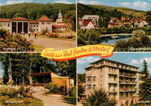 Bad Sooden-Allendorf Kurhaus Schwanenteich Kurheim Kurkonzer