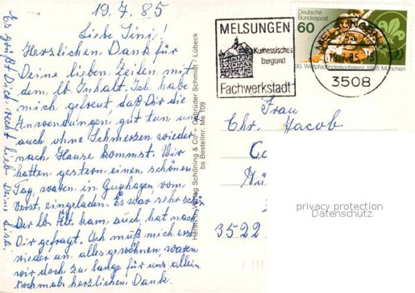 Melsungen Fulda Fachwerkhäuser Rathaus Fliegeraufnahme – Bild 2