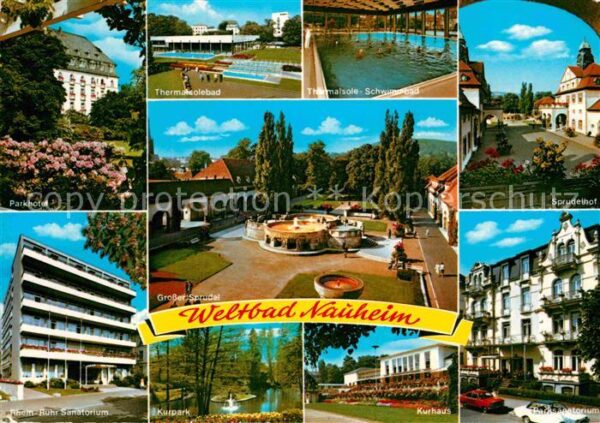 Bad Nauheim Parkhotel Sanatorium Thermalsolebad Spr