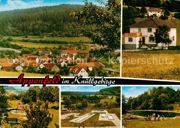 Appenfeld Erholungsort im Knüllgebirge Minigolf F