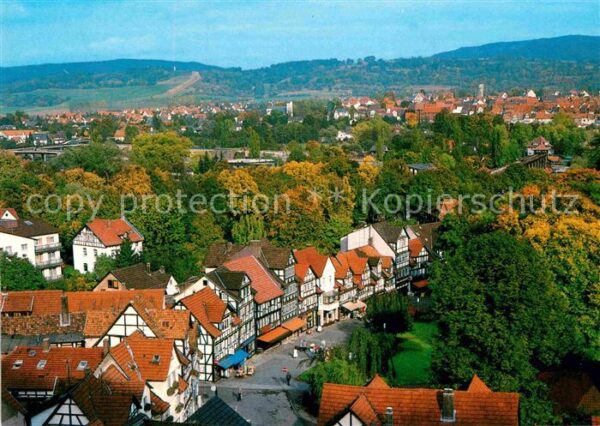 Bad Sooden-Allendorf Weinreihe Fachwerkhäuser Blick auf Alle