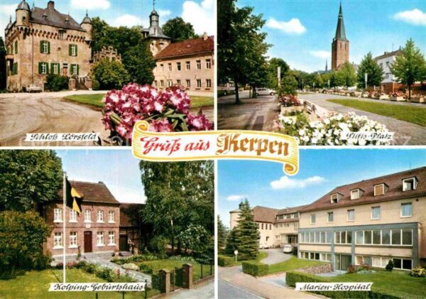 Kerpen Rheinland Schloss Lörsfeld Stiftsplatz Kirche Hos