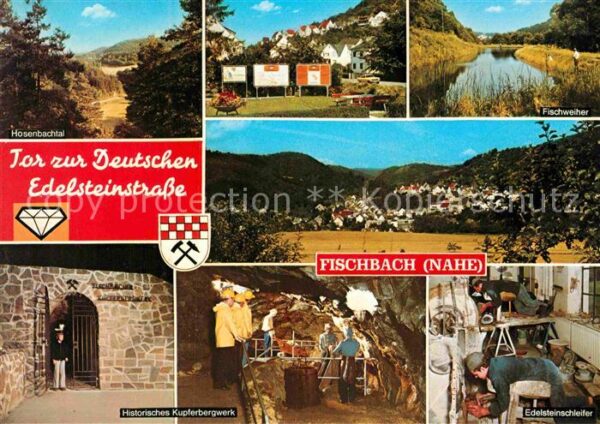 Fischbach Nahe Hosenbachtal Fischweiher Historisches K