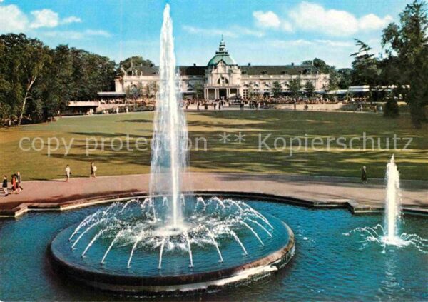 Bad Oeynhausen Wasserspiele Kurpark Kurhaus