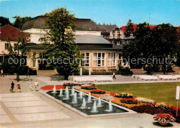 Bad Salzuflen Kurhaus Leuchtfontäne