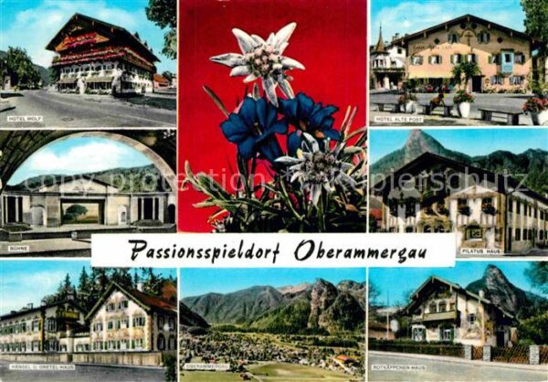 Oberammergau Hotel Brühne Hänsel und Gretel Haus Pil