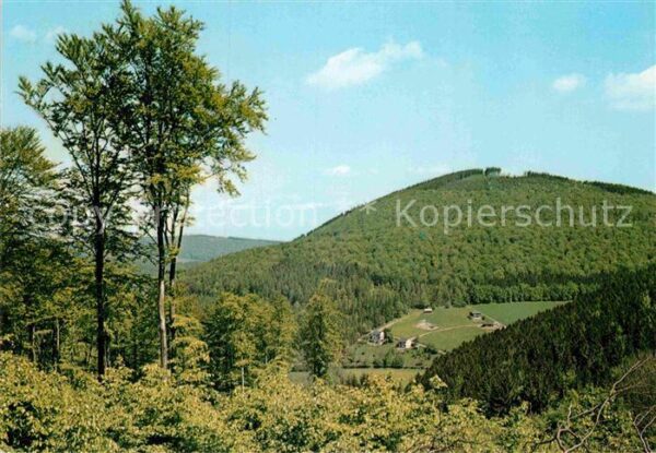 Rattlar Landschaftspanorama Naturpark Diemelsee