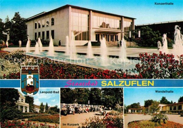 Bad Salzuflen Konzerthalle Leopoldbad Kurpark Wandelh