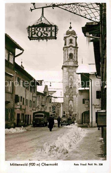 Mittenwald Bayern Obermarkt