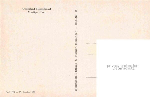 Heringsdorf Ostseebad Usedom Musikpavillon – Bild 2