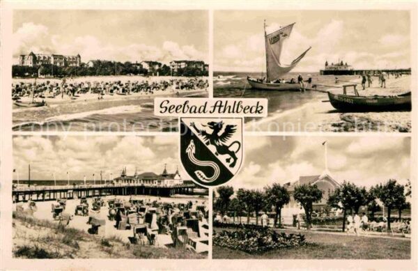 Ahlbeck Ostseebad Strand Hafen