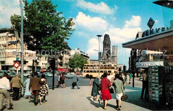 Berlin Kurfürstendamm Kaiser Wilhelm Gedächtni