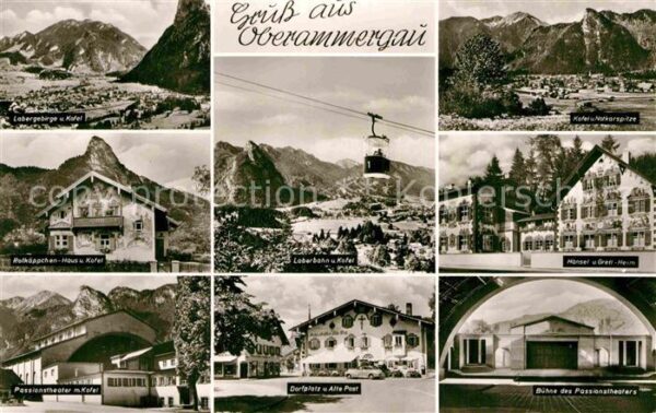 Oberammergau Rotkäppchen Haus Kofel Labergebirge Pas