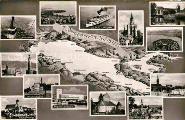 Friedrichshafen Bodensee Pfänderbahn Lindau Wasserburg Meersburg