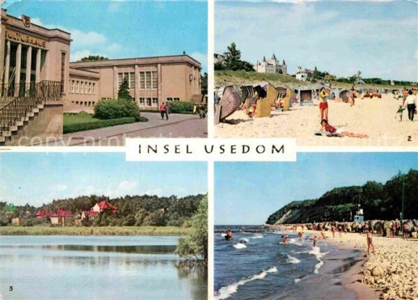 Usedom Zinnowitz Kulturhaus Strand