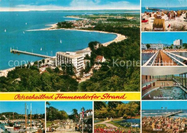 Timmendorfer Strand Schwimmbad Strand Kurpark Hafen Niendor