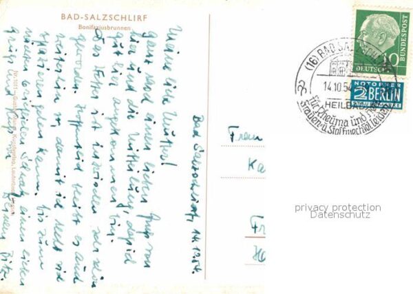 Salzschlirf Bad Bonifaziusbrunnen – Bild 2
