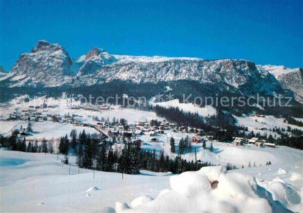 Alta Badia Panorama Winter