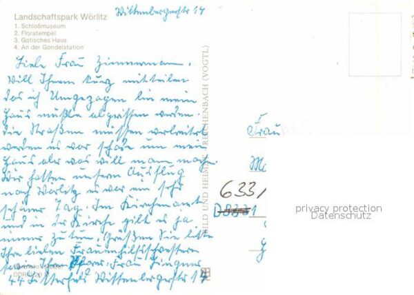 Woerlitz Schlossmuseum Floratempel Gondelstation – Bild 2
