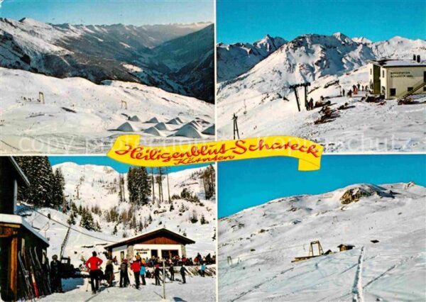 Heiligenblut Kaernten Schareck Winter Skigebiet