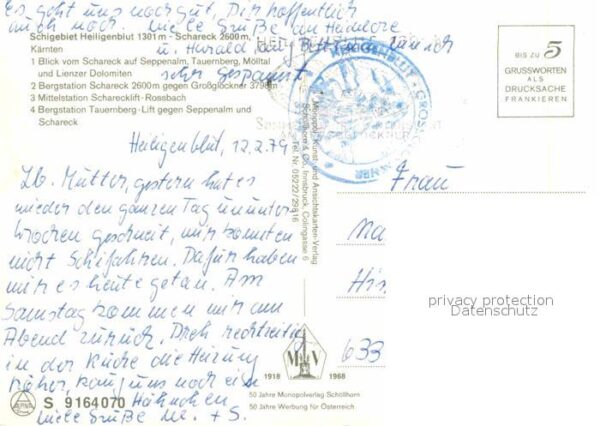 Heiligenblut Kaernten Schareck Winter Skigebiet – Bild 2