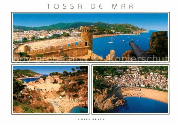 Tossa de Mar Burg Strand Panorama