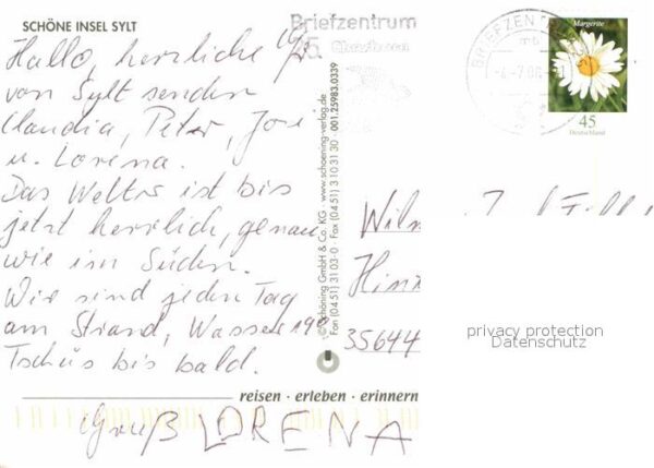 Sylt Westerland Leuchtturm Hörnum Rantum – Bild 2