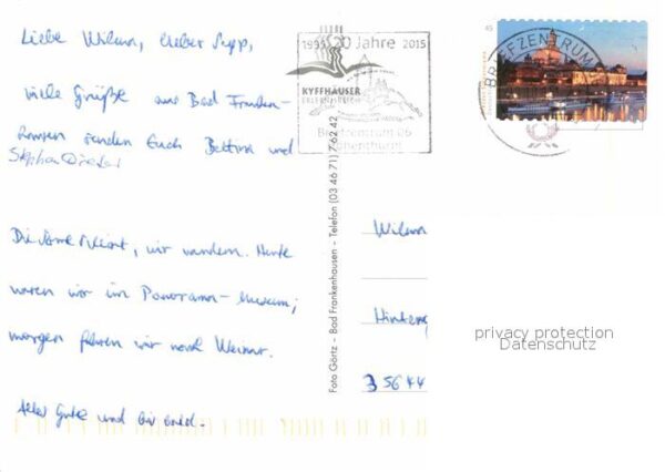 Frankenhausen Bad Oberkirche Panorama Museum Fachwerk – Bild 2