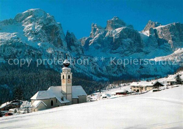 Colfosco Sella Winter