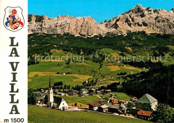 Val Badia Gadertal Panorama Stern