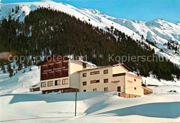 Galtuer Tirol Pension Hochgaltür Winter